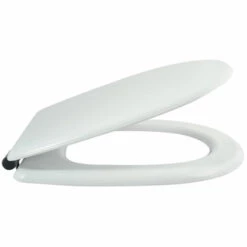 MSV Siège De Bain De MDF Blanc Fermeture Lente Avec Charnières En Acier Inoxydable, Propre 7 MSV Siège De Bain De MDF Blanc Fermeture Lente Avec Charnières En Acier Inoxydable, Propre -Promos MSV Magasin 52532433 3