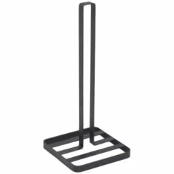 MSV Porte Rouleau Essuie Tout Acier Noir Mat - Noir