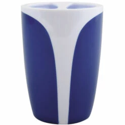 MSV GOBELET PORTE BROSSES A DENTS 'KANDY BLEU FONCE
