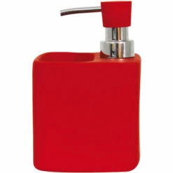 Distributeur De Savon MSV En Couleur Rouge