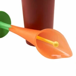 MSV Fleur Brosse De WC Polypropylène Orange,Marron,Vert 13x13x49,5 Cm -Promos MSV Magasin 54537751 4