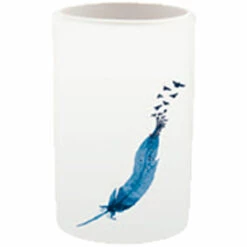 MSV Verre Plume Bleu