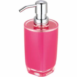 Distributeur De SOAP MSV "Tahiti" D'acrylique à Fuchsia