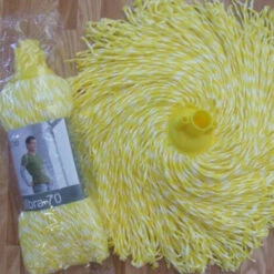 MSV FRANGE MICROFIBRE BLANC JAUNE -Promos MSV Magasin 54537844 3