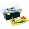 MSV Boîte à Outils Plastique Noir/Jaune/Gris 48,5 X 33,5 X 27 Cm