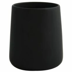 MSV Lot De 3 Accessoires De Salle De Bain En Céramique MAONIE Noir Mat - Noir -Promos MSV Magasin 57757114 3