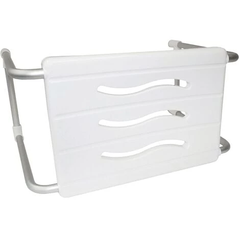 MSV Tabouret De Douche Blanc - Max 120kg - Blanc 2 MSV Tabouret De Douche Blanc - Max 120kg - Blanc – Image 2