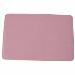 MSV Tapis Fond De Baignoire Caoutchouc 35x74cm Rose - Rose