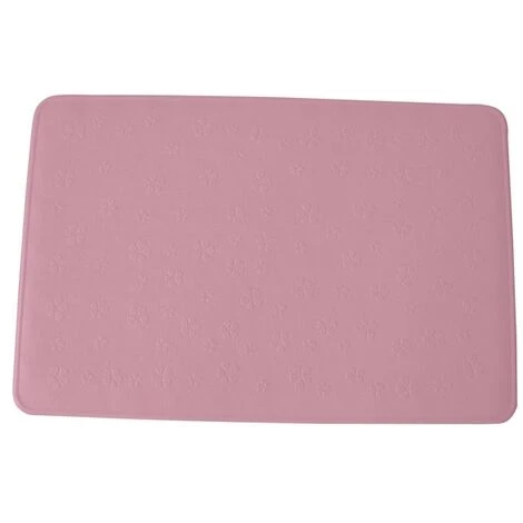 MSV Tapis Fond De Baignoire Caoutchouc 35x74cm Rose - Rose 1 MSV Tapis Fond De Baignoire Caoutchouc 35x74cm Rose - Rose