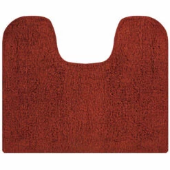 MSV TAPIS DE BAIN LAVABO & WC COTON 45X35CM TERRACOTTA