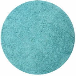 MSV Tapis De Bain, Bleu Clair, Unique