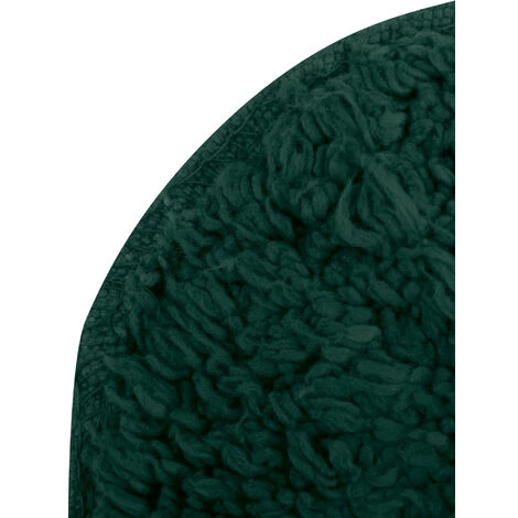 MSV TAPIS DE BAIN LAVABO & WC COTON 45X35CM VERT FONCÉ 3 MSV TAPIS DE BAIN LAVABO & WC COTON 45X35CM VERT FONCÉ – Image 3