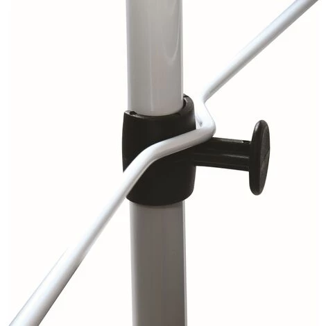 MSV Etendoir à Linge Tour 4 Niveaux à Roulettes 40M Acier Blanc - Blanc 4 MSV Etendoir à Linge Tour 4 Niveaux à Roulettes 40M Acier Blanc - Blanc â Image 4