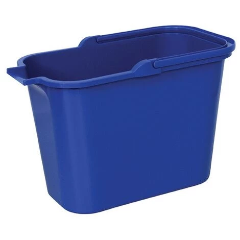 MSV Seau Rectangulaire PP 14L Bleu - Bleu 1 MSV Seau Rectangulaire PP 14L Bleu - Bleu