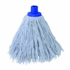 MSV Frange à Serpillière De Rechange En Coton 250gr Blanc Embout Héxagonal - Blanc