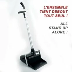 MSV Set Balayette + Pelle à Couvercle Basculant - Noir -Promos MSV Magasin 64026675 5