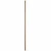 MSV Manche à Balai En Bois 130cm Ø24mm - Marron