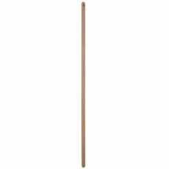 MSV Manche à Balai En Bois 130cm Ø24mm - Marron