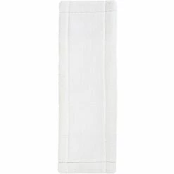 MSV Mop De Rechange à Clipser 17x47cm Microfibre Blanc - Blanc